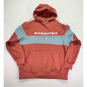 686 Men's Small Snow Hoodie SixEightSix SnowBoard Skiing Outdoor Wear